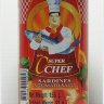 ซูเปอร์ ซี เซฟ ปลาซาร์ดีนในซอลมะเขือเทศ? super c chef sardines in tomato sauce